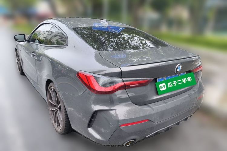 Used BMW 4 Series 2022 Second Facelift 430i M Sport Night Edition Package Rear Left 45 Deg