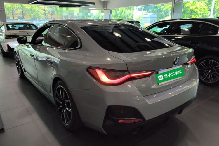 Used BMW 4 Series 2022 425i Gran Coupe M Sport Night Edition Rear Left 45 Deg