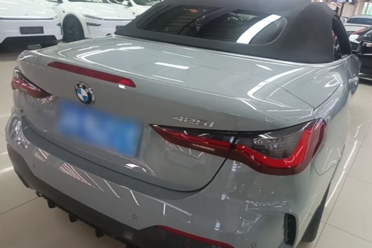 Used BMW 4 Series 2022 425i Convertible M Sport Package Rear Right 45 Deg