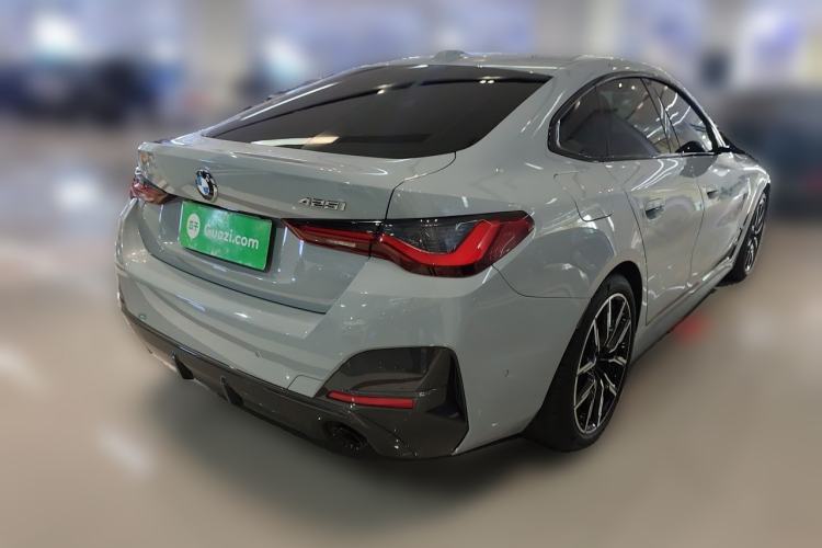 Used BMW 4 Series 2022 425i Gran Coupe M Sport Night Edition Rear Right 45 Deg