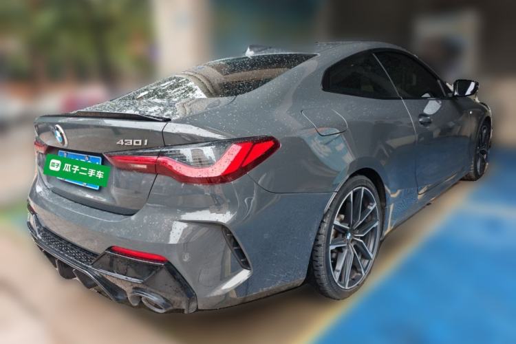 Used BMW 4 Series 2022 430i M Sport Night Edition Package Rear Right 45 Deg