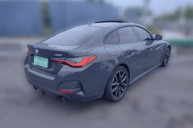 Used BMW 4 Series 2022 425i Gran Coupe M Sport Night Edition Rear Right 45 Deg