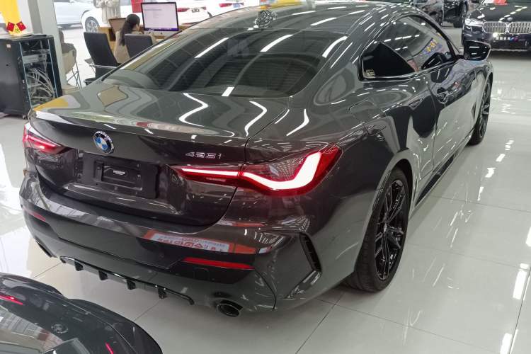 Used BMW 4 Series 2022 Revised 425i M Sport Night Edition Package Rear Right 45 Deg