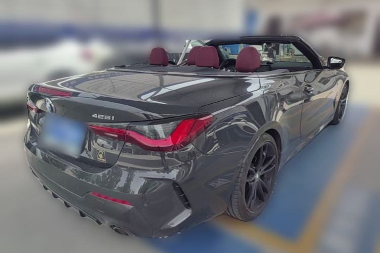 Used BMW 4 Series 2022 425i Convertible M Sport Night Edition Package Rear Right 45 Deg