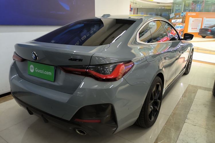 Used BMW 4 Series 2022 425i Gran Coupe M Sport Package Rear Right 45 Deg