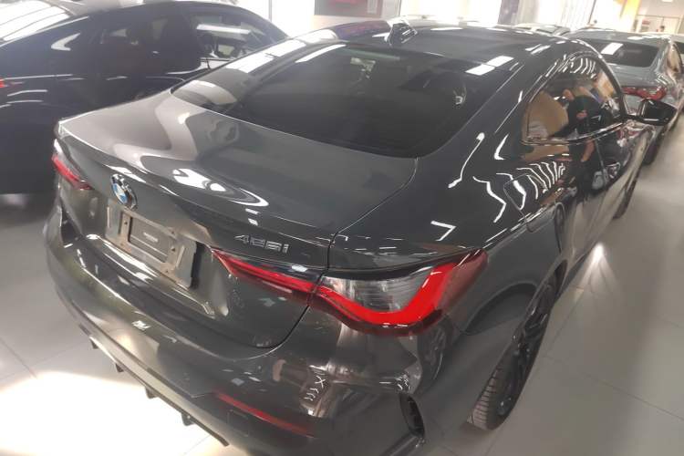 Used BMW 4 Series 2022 Revised 425i M Sport Night Edition Package Rear Right 45 Deg