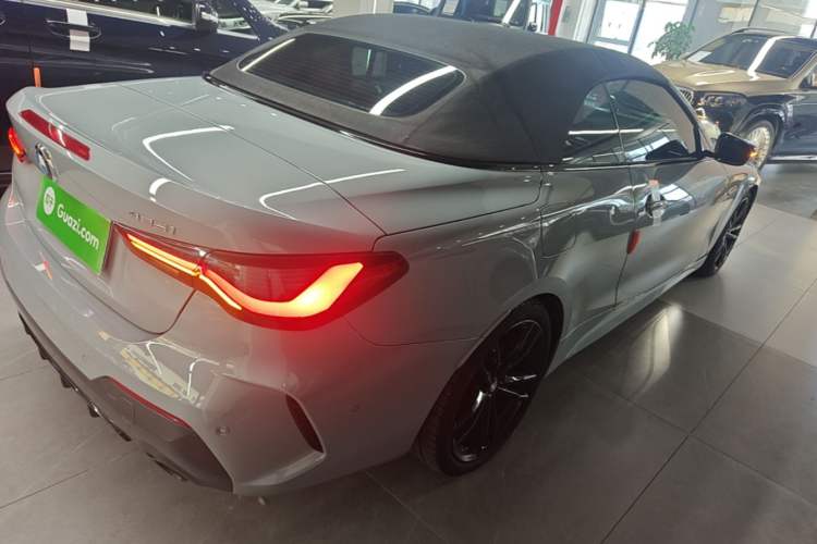 Used BMW 4 Series 2022 Revised 425i Convertible M Sport Night Edition Package Rear Right 45 Deg