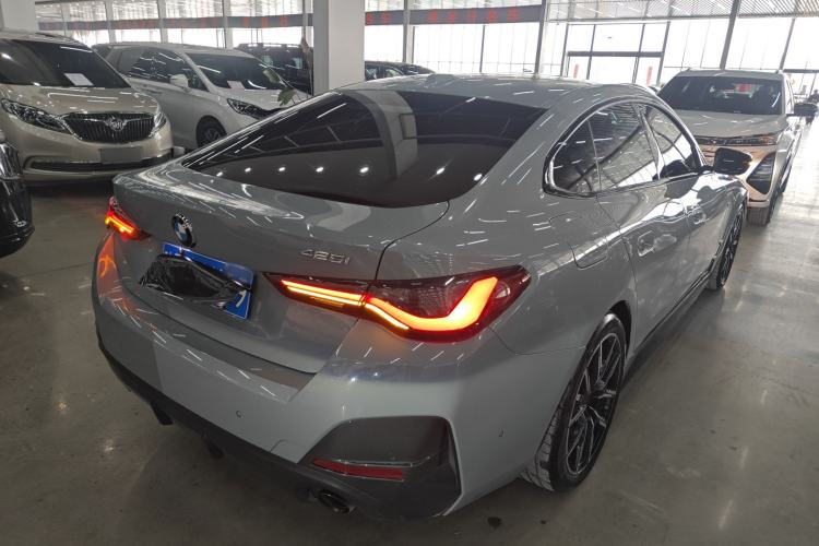 Used BMW 4 Series 2022 425i Gran Coupe M Sport Night Edition Rear Right 45 Deg