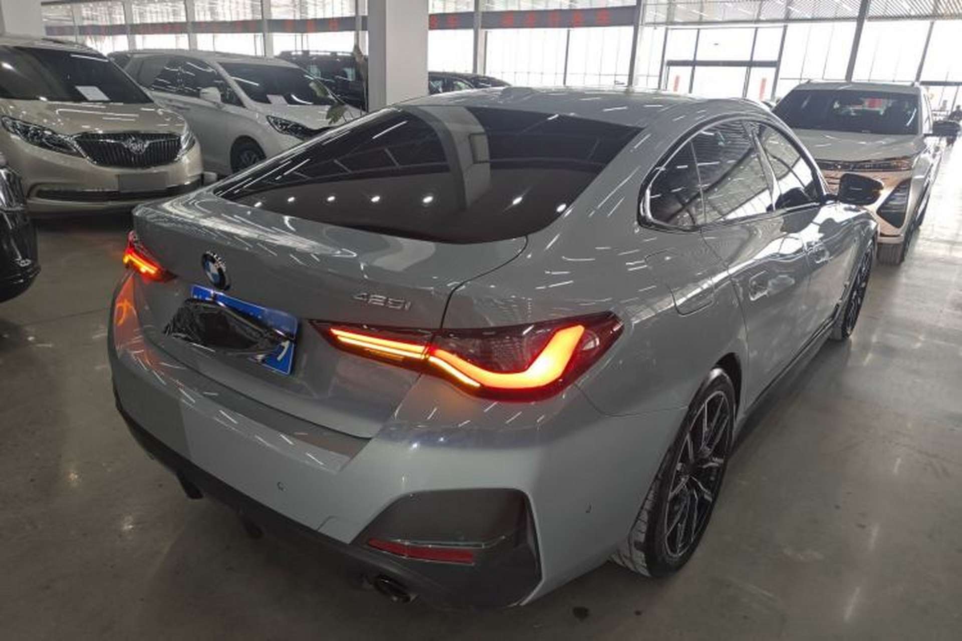 Used BMW 4 Series 2022 425i Gran Coupe M Sport Night Edition Rear Right 45 Deg