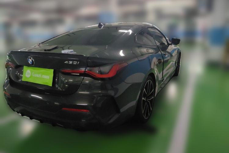 Used BMW 4 Series 2022 430i M Sport Night Edition Package Rear Right 45 Deg