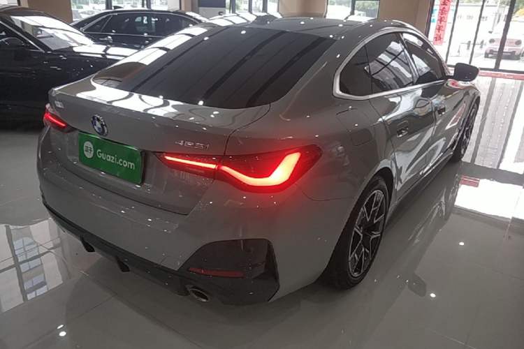 Used BMW 4 Series 2022 425i Gran Coupe M Sport Package Rear Right 45 Deg