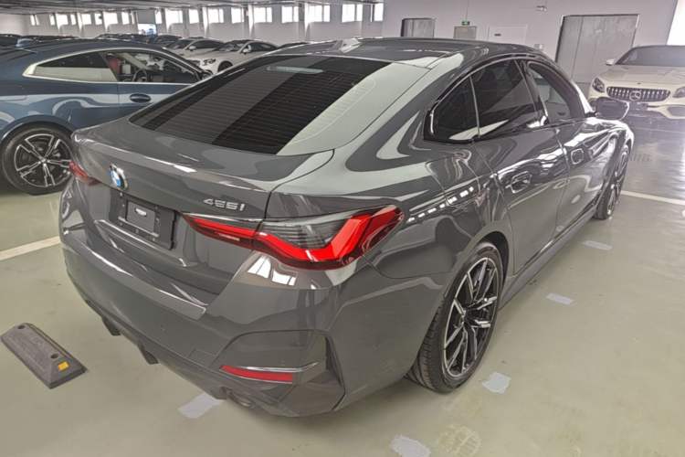 Used BMW 4 Series 2022 425i Gran Coupe M Sport Night Edition Rear Right 45 Deg