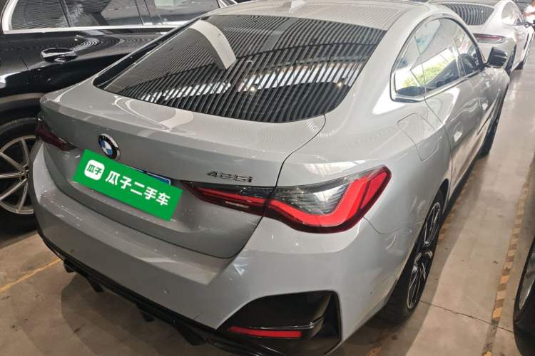 Used BMW 4 Series 2022 425i Gran Coupe M Sport Night Edition Rear Right 45 Deg