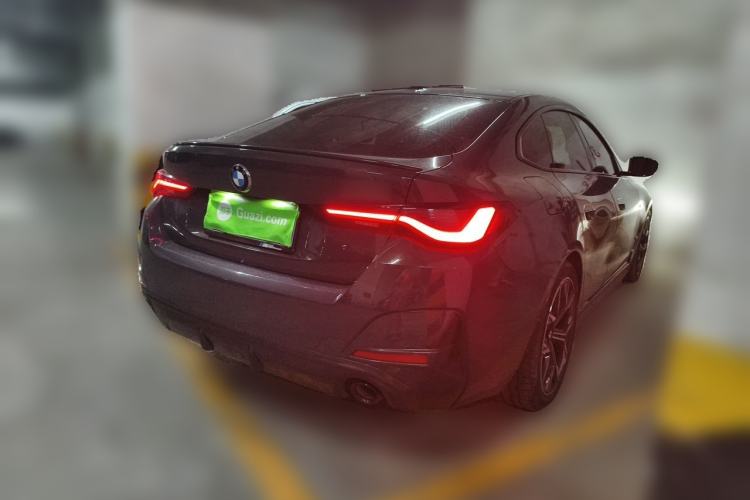 Used BMW 4 Series 2022 430i Gran Coupe M Sport Night Edition Rear Right 45 Deg