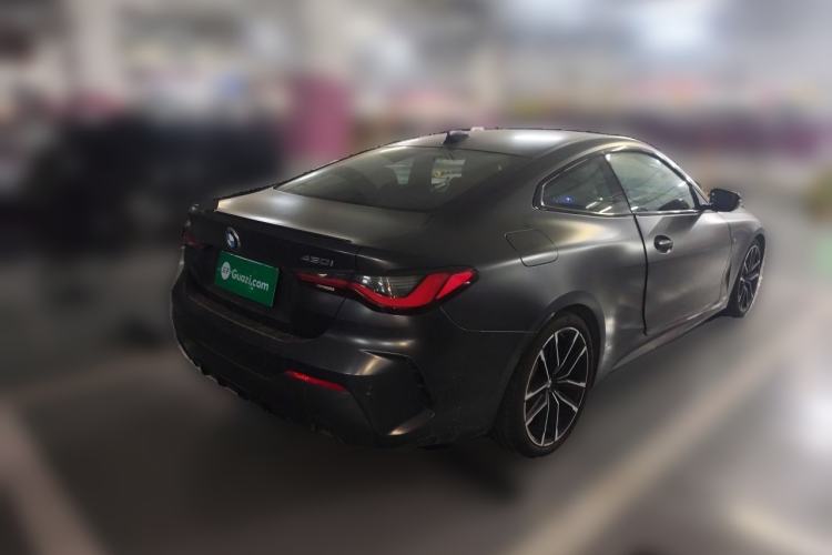 Used BMW 4 Series 2022 430i M Sport Night Edition Package Rear Right 45 Deg