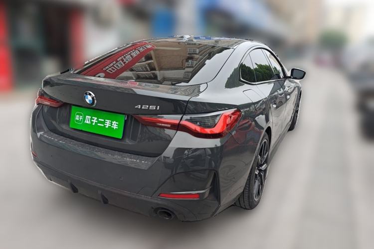 Used BMW 4 Series 2022 425i Gran Coupe M Sport Package Rear Right 45 Deg