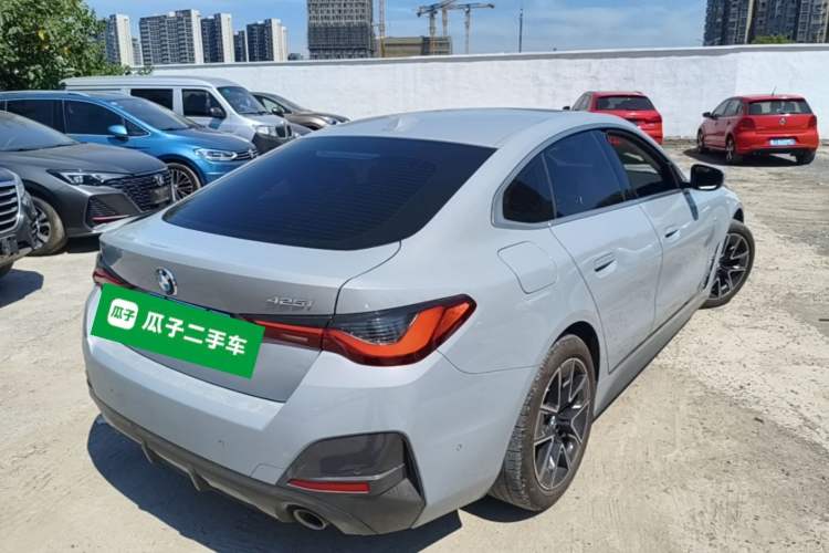 Used BMW 4 Series 2022 425i Gran Coupe M Sport Package Rear Right 45 Deg