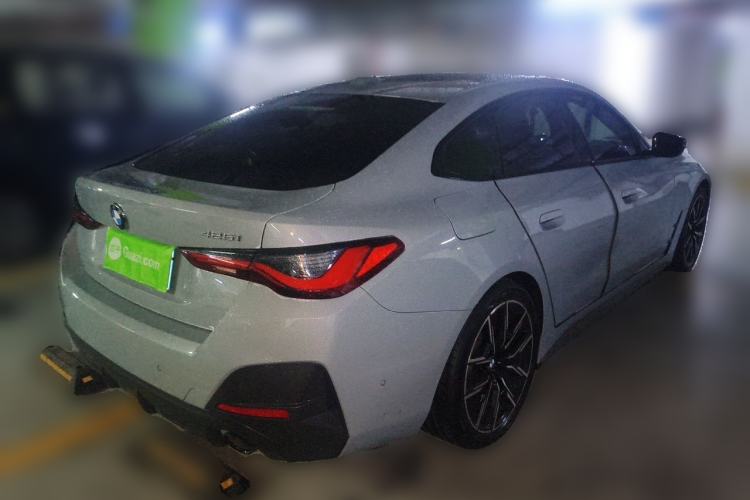 Used BMW 4 Series 2022 425i Gran Coupe M Sport Night Edition Rear Right 45 Deg