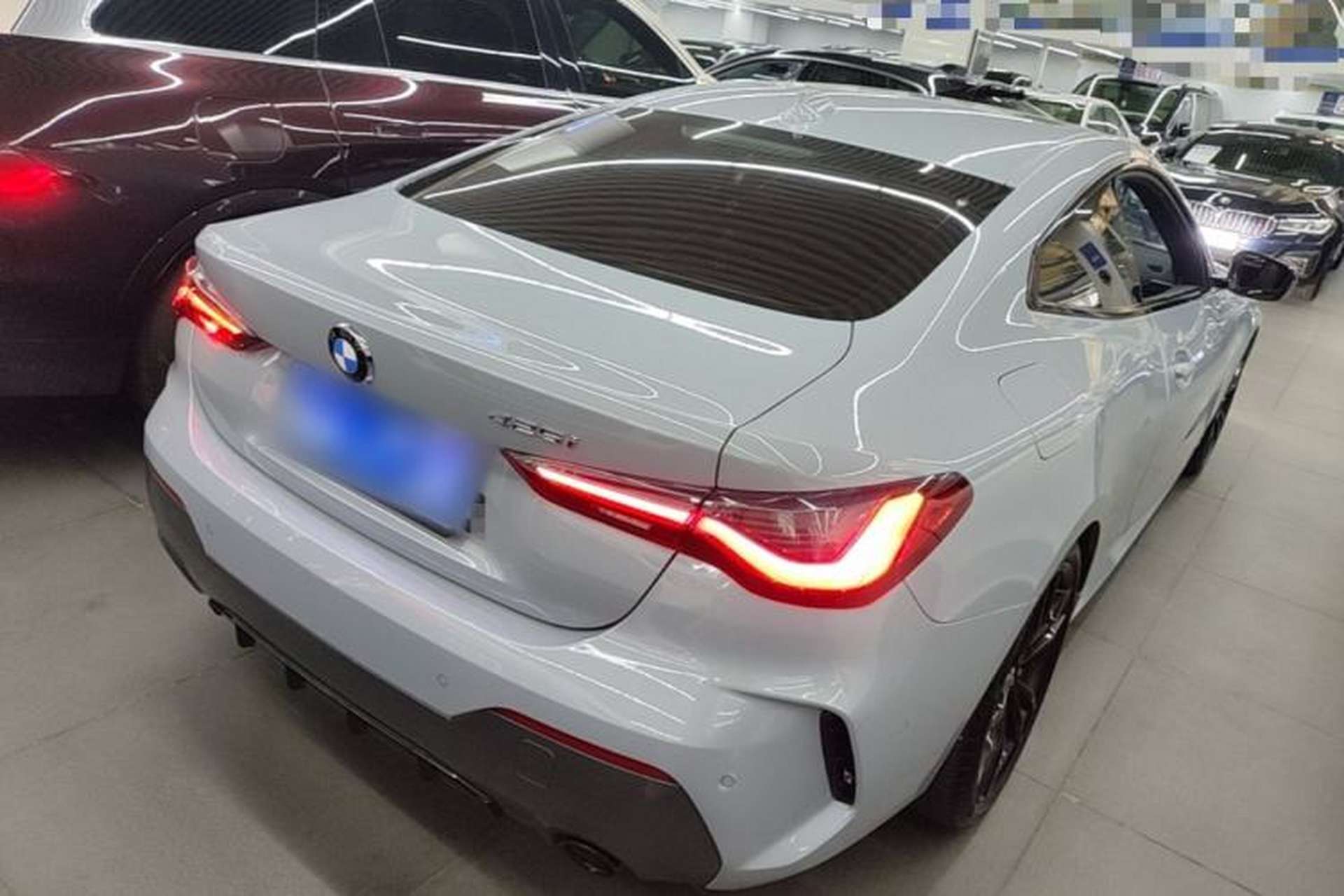 Used BMW 4 Series 2022 Revised 425i M Sport Night Edition Package Rear Right 45 Deg