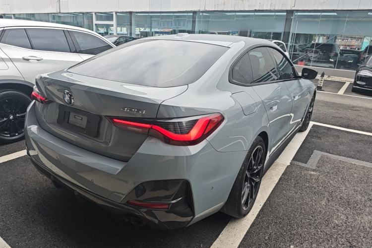 Used BMW 4 Series 2022 425i Gran Coupe M Sport Night Edition Rear Right 45 Deg