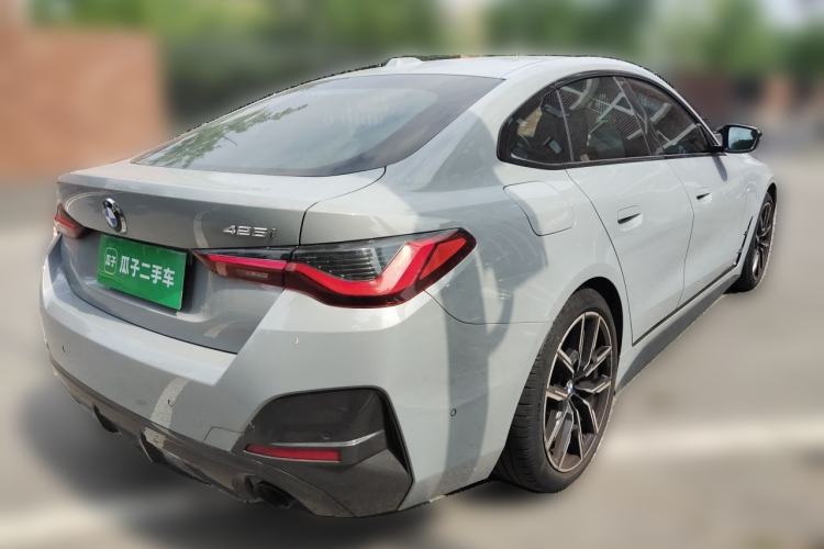 Used BMW 4 Series 2022 425i Gran Coupe M Sport Night Edition Rear Right 45 Deg