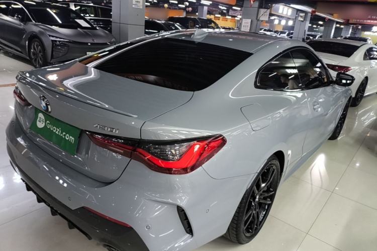 Used BMW 4 Series 2022 Revised Edition 430i M Sport Night Edition Package Rear Right 45 Deg