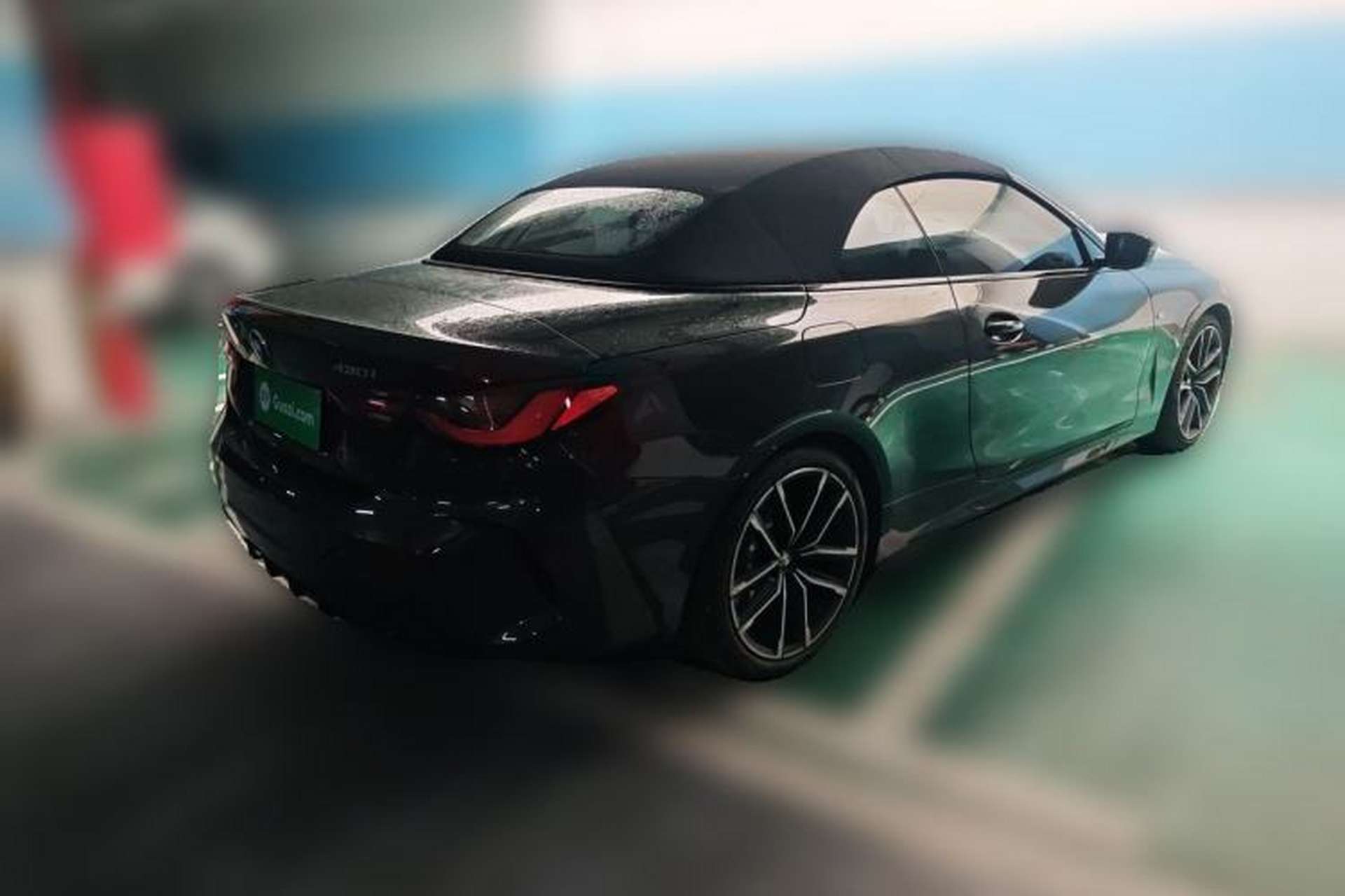 Used BMW 4 Series 2022 Second Facelift 430i Convertible M Sport Night Edition Package Rear Right 45 Deg