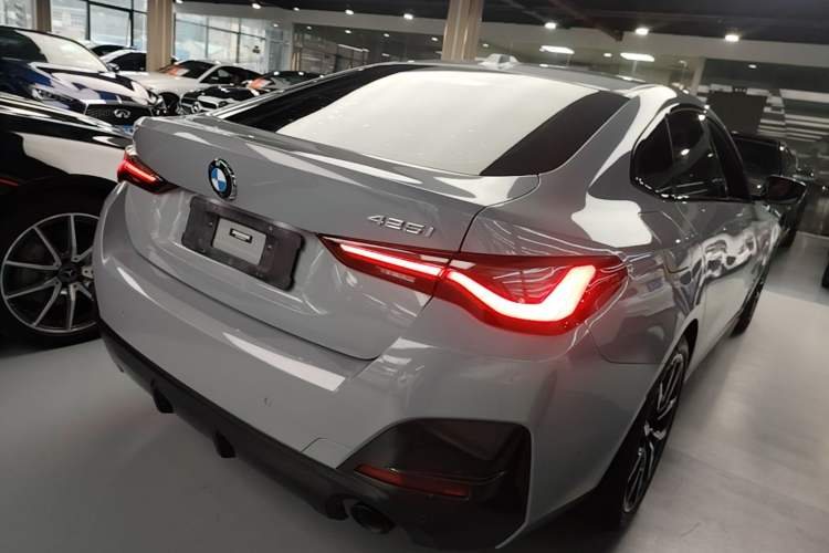 Used BMW 4 Series 2022 425i Gran Coupe M Sport Night Edition Rear Right 45 Deg