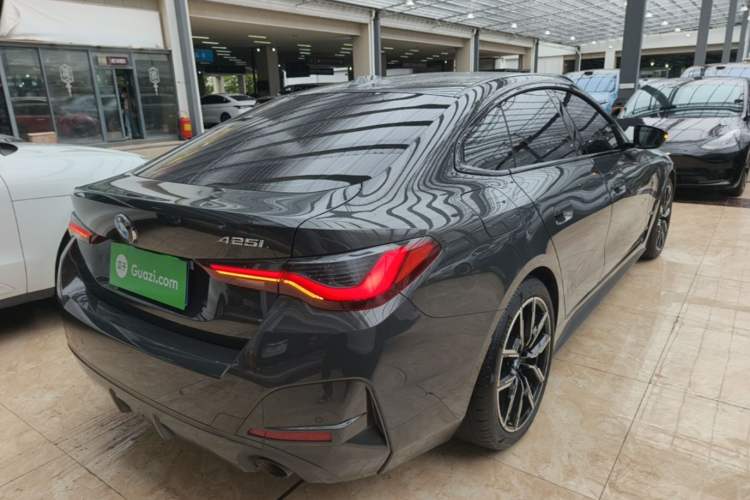 Used BMW 4 Series 2022 425i Gran Coupe M Sport Night Edition Rear Right 45 Deg