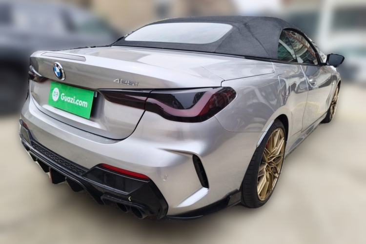 Used BMW 4 Series 2022 Revised 425i Convertible M Sport Night Edition Package Rear Right 45 Deg