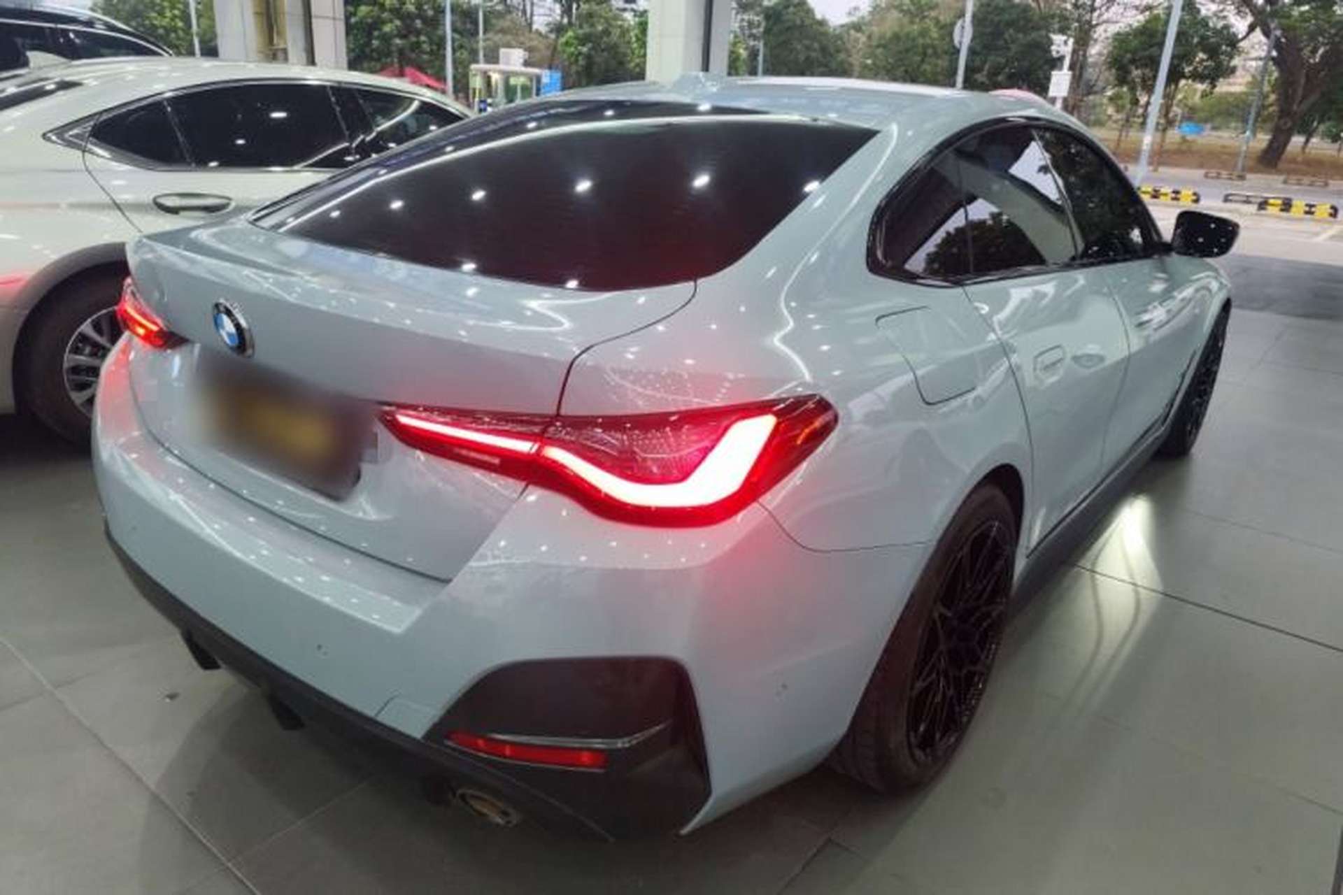 Used BMW 4 Series 2022 425i Gran Coupe M Sport Night Edition Rear Right 45 Deg