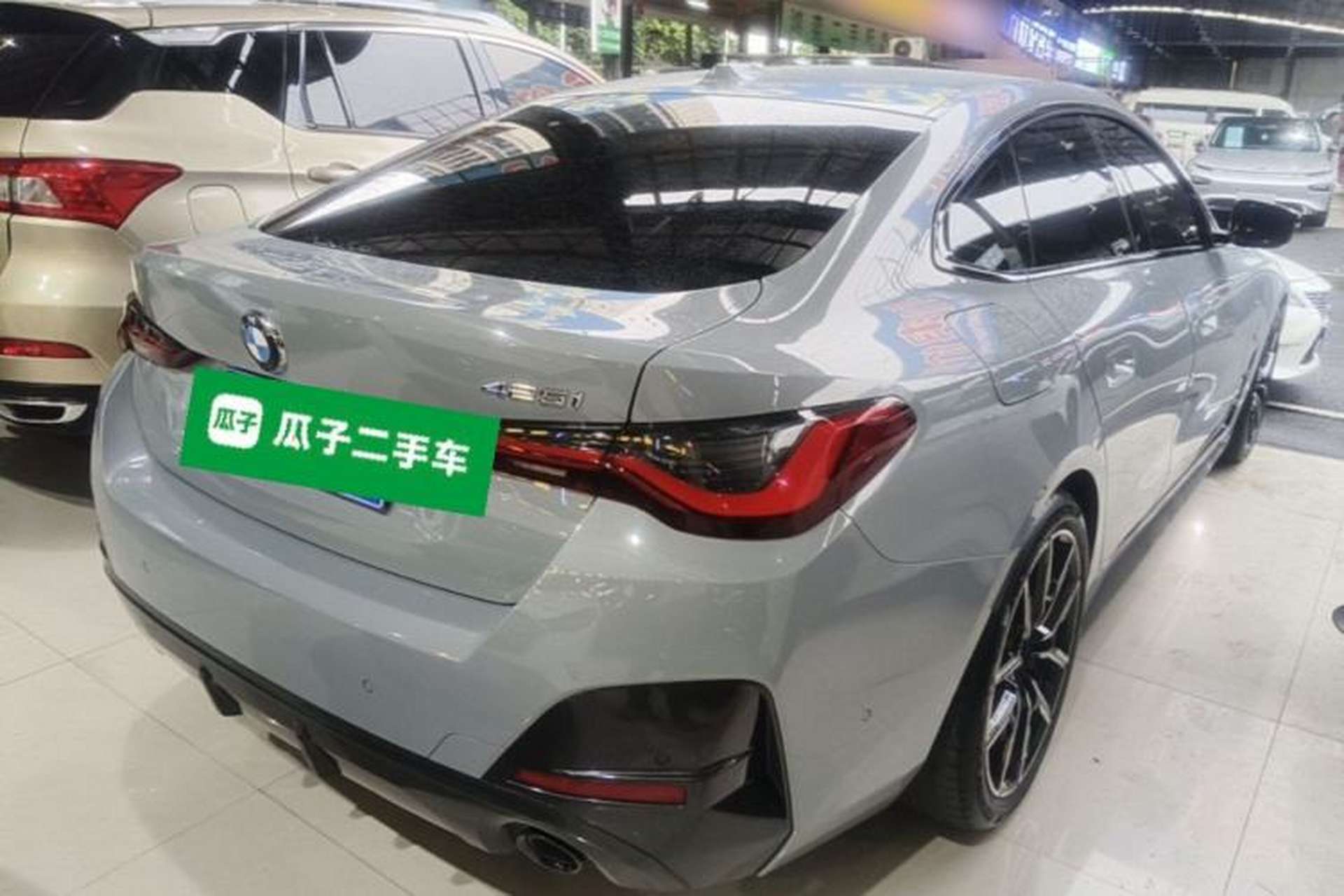 Used BMW 4 Series 2022 425i Gran Coupe M Sport Night Edition Rear Right 45 Deg