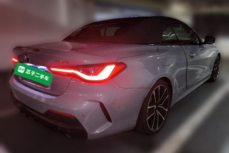 Used BMW 4 Series 2022 430i Convertible M Sport Night Edition Package Rear Right 45 Deg