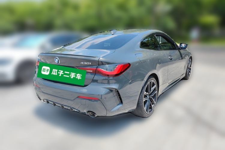 Used BMW 4 Series 2022 430i M Sport Night Edition Package Rear Right 45 Deg
