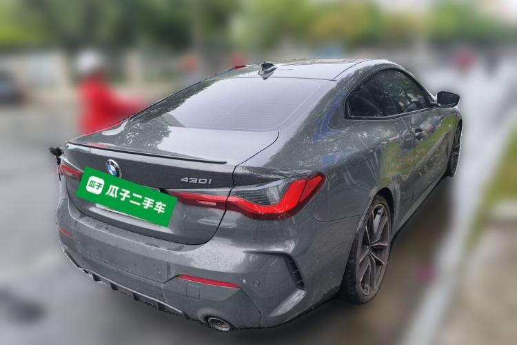 Used BMW 4 Series 2022 Second Facelift 430i M Sport Night Edition Package Rear Right 45 Deg