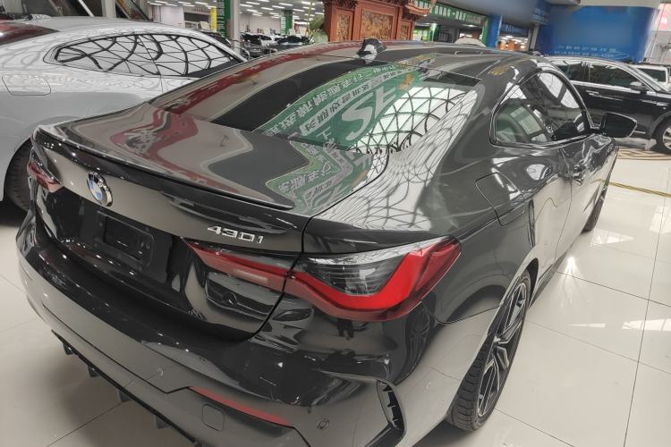 Used BMW 4 Series 2022 Second Facelift 430i M Sport Night Edition Package Rear Right 45 Deg