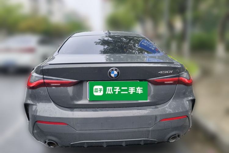 Used BMW 4 Series 2022 Second Facelift 430i M Sport Night Edition Package Rear