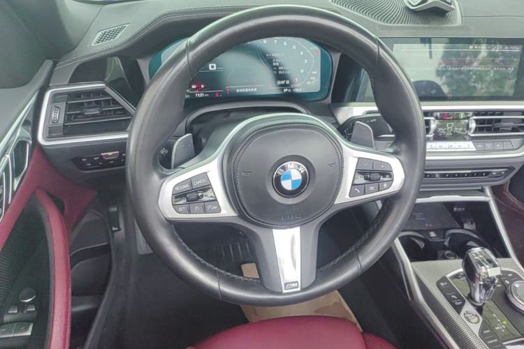 Used BMW 4 Series 2022 425i Convertible M Sport Night Edition Package Steering Wheel