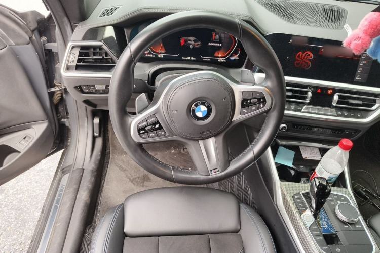 Used BMW 4 Series 2022 Second Facelift 430i M Sport Night Edition Package Steering Wheel