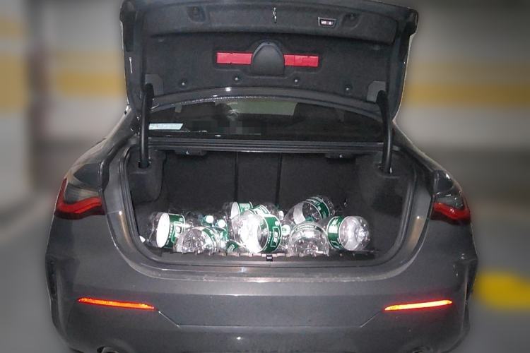 Used BMW 4 Series 2022 Second Facelift 430i M Sport Night Edition Package Trunk