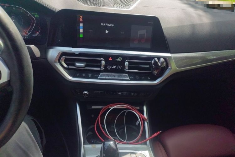 Used BMW 4 Series 2022 430i Convertible M Sport Night Edition Package Audio And AC Panel