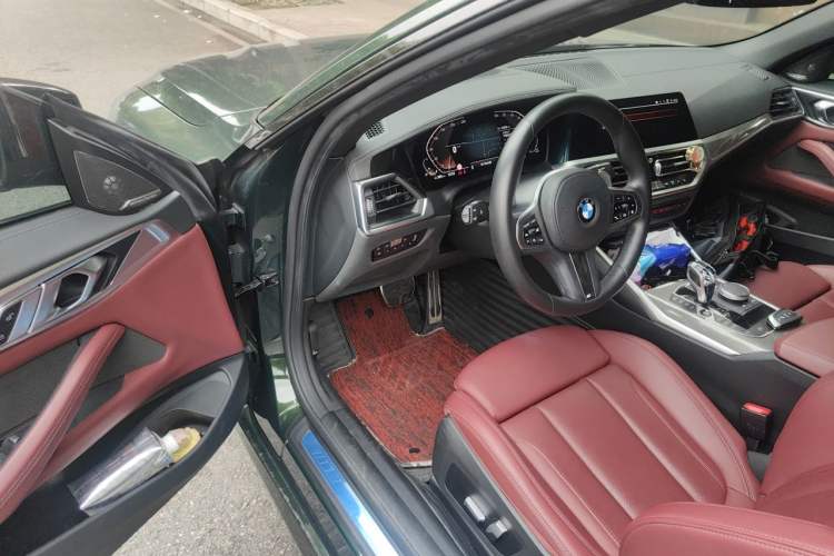 Used BMW 4 Series 2022 Second Facelift 430i Convertible M Sport Night Edition Package Driver Seat