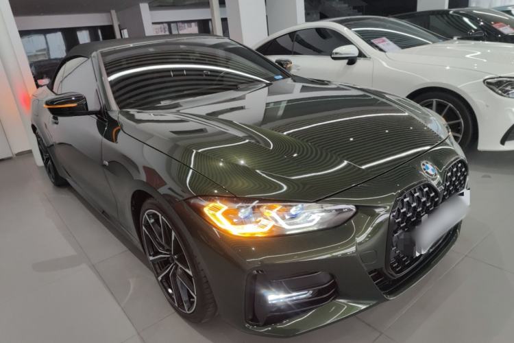 Used BMW 4 Series 2022 430i Convertible M Sport Night Edition Package Front Right 45 Deg