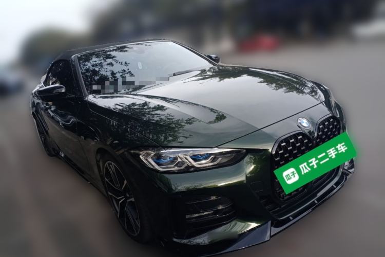 Used BMW 4 Series 2022 Second Facelift 430i Convertible M Sport Night Edition Package Front Right 45 Deg