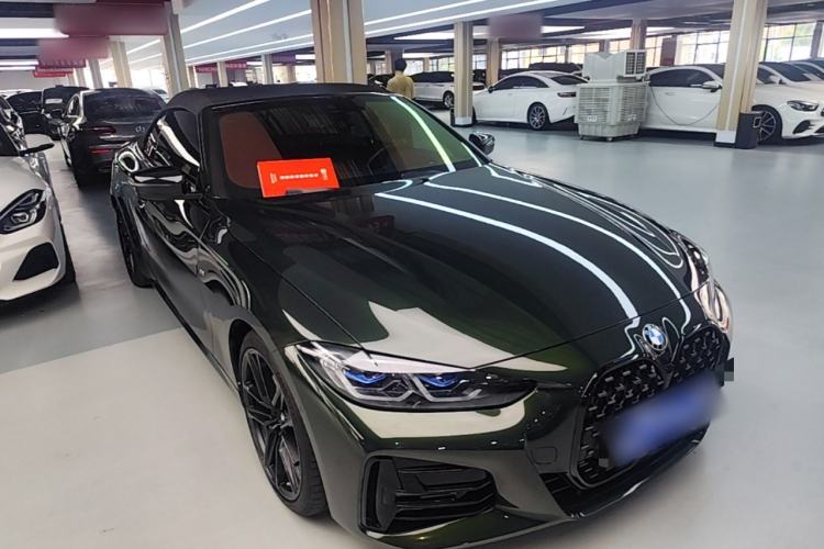 Used BMW 4 Series 2022 Second Facelift 430i Convertible M Sport Night Edition Package Front Right 45 Deg