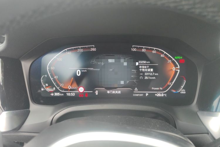 Used BMW 4 Series 2022 Second Facelift 430i Convertible M Sport Night Edition Package Instrument Cluster