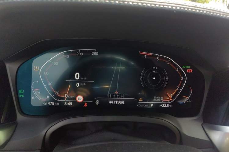 Used BMW 4 Series 2022 430i Convertible M Sport Night Edition Package Instrument Cluster