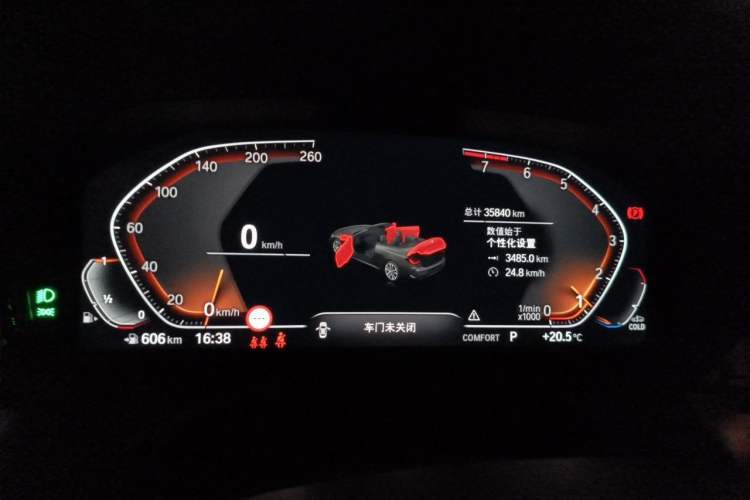 Used BMW 4 Series 2022 430i Convertible M Sport Night Edition Package Instrument Cluster