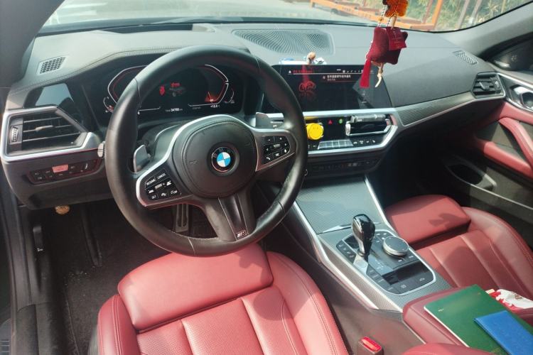 Used BMW 4 Series 2022 Second Facelift 430i Convertible M Sport Night Edition Package Interior 2
