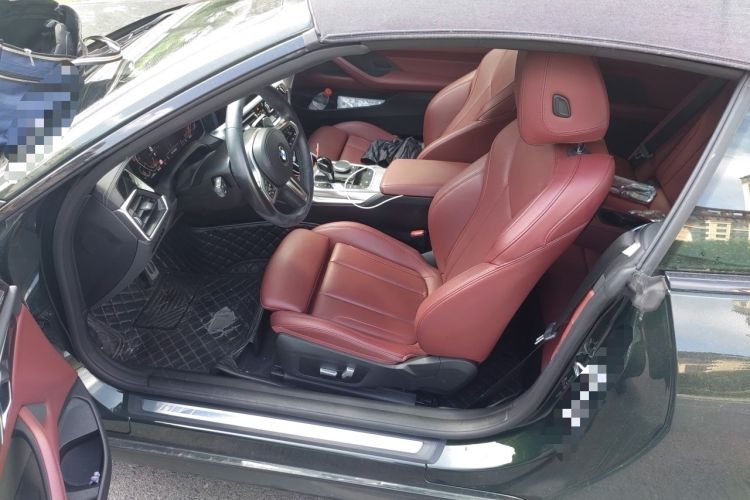 Used BMW 4 Series 2022 430i Convertible M Sport Night Edition Package Left Front Seat